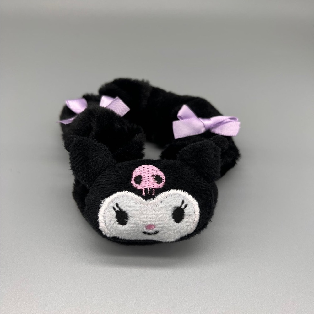 ⭐️ $4/FREE Sanrio Plush Hair Scrunchies Band Tie Bows Cosplay Women Kids Girls
